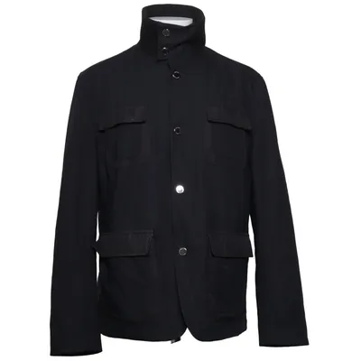 Jacka (Svart) från Versace Collection Akryl, Polyester