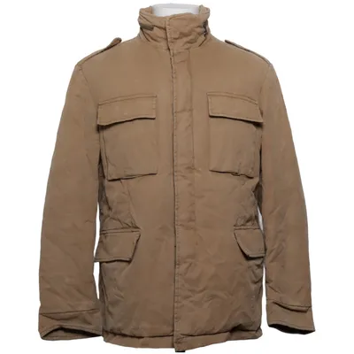 Doudoune (Beige) de Moncler Acrylique, Polyamide