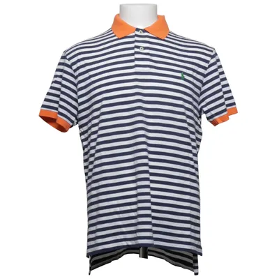 Poloshirt (Blauw, Wit, Oranje) van Polo Ralph Lauren Katoen