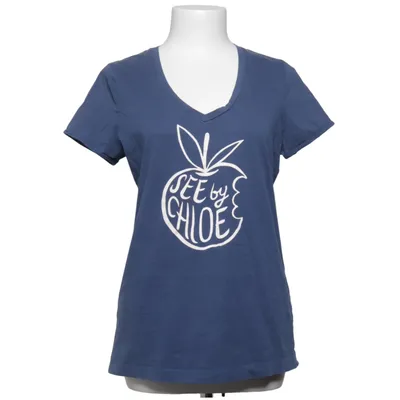 T-shirt (Blauw) van See by Chloé Katoen