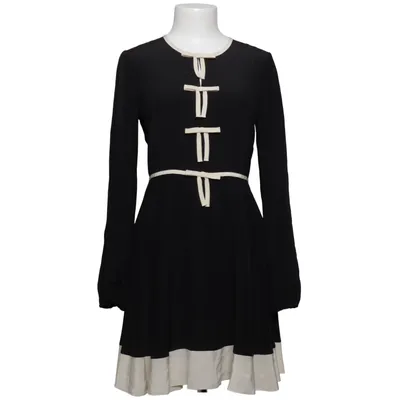 Jurk (Zwart, Wit) van Red Valentino Zijde