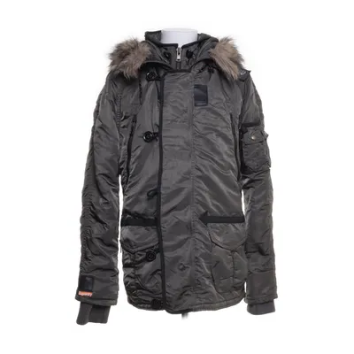 Vinterjakke (Grøn) fra Superdry Akryl, Nylon, Polyester