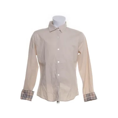 Skjorta (Beige) från Burberry Bomull, Elastan, Polyuretan