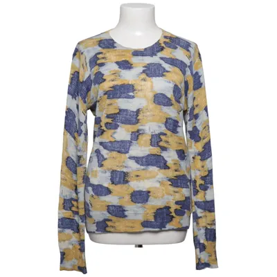 Sweater (Blå, Gul, Hvid) fra Burberry Brit Alpacauld, Silke