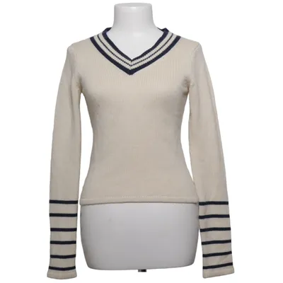 Trui (Beige, Blauw) van Ronit Zilkha Kasjmier, Zijde