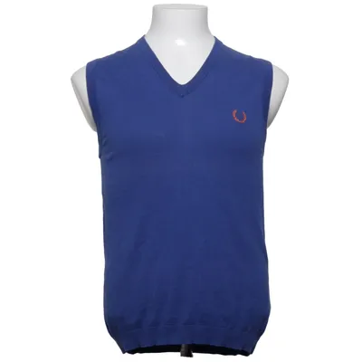 Slipover (V-Neck Vest) från Fred Perry x Raf Simons Bomull, Silke