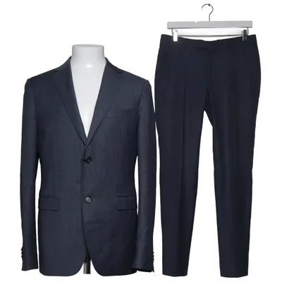 Suit (Blue) from Z Zegna Acetate, Polyester, Wool