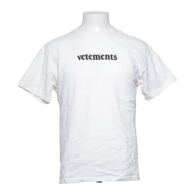T-shirt (Wit) van Vetements Katoen