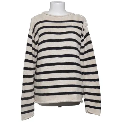 Trui (Beige, Zwart) van Christian Dior Elastaan, Polyamide, Wol