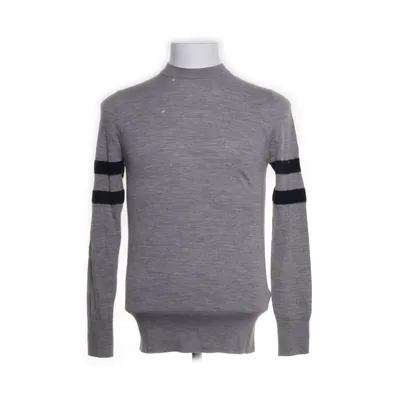 Pull-over (Gris) de T by Alexander Wang Coton, Laine de mouton