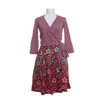 Wickelkleid (Pink, Mehrfarbig) von Diane von Furstenberg Seide, Baumwolle