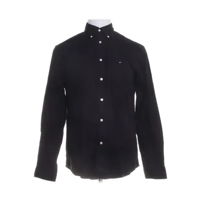 Buttondownskjorte (Sort) fra Tommy Hilfiger Bomuld, Elastan