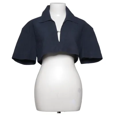 Crop top (Blå) från Jacquemus Bomull, Hampa