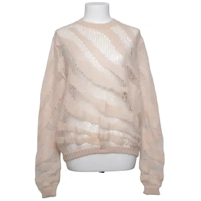 Pull-over (Beige) de Roberto Cavalli Mohair, Polyester, Laine