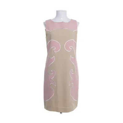 Dress (Pink, White, Beige) from Moschino Cheap and Chic Acetate, Polyester