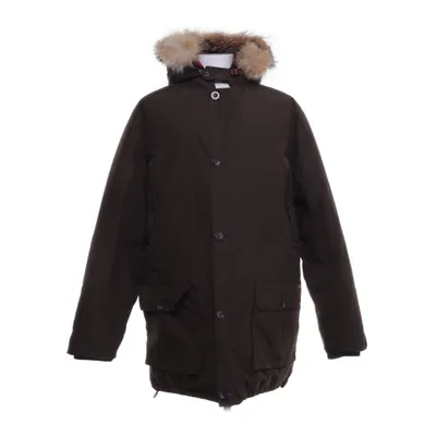 Winterjas (Bruin) van Woolrich Katoen, Polyamide, Polyester