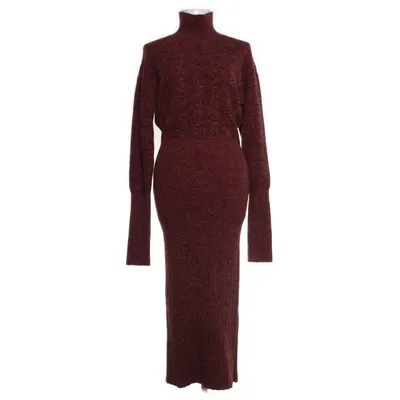Jurk met col (Rood) van Kenzo Katoen, Wol