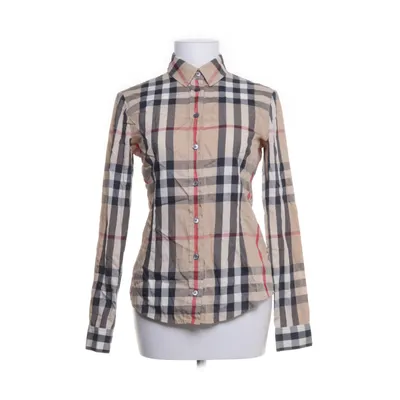Skjorta (Beige, Flerfärgad) från Burberry Brit Bomull, Elastan