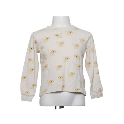 T-shirt à manches longues (Blanc, Jaune) de Åhléns Kids Coton