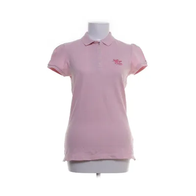 Poloshirt (Roze) van Hilfiger Denim Katoen, Elastaan