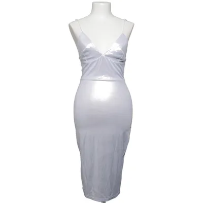 Robe (Argent) de Club L Polyester