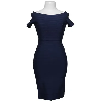 Cocktailklänning (Blå) från Herve Leger Elastan, Polyamid, Viskos