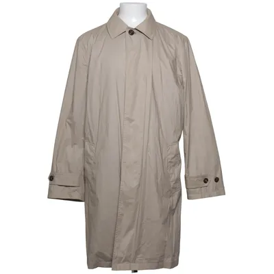Jas (Beige) van Ermenegildo Zegna Katoen, Polyurethaan