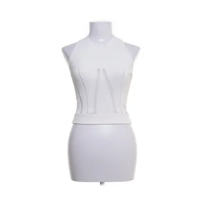 Topp (Vit) från Alexander McQueen Bomull, Elastan, Polyamid, Polyester, Viskos