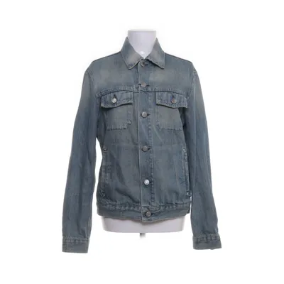 Jeansjacka (Vintage) från Fendi Bomull, Skinn