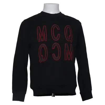 Sweatshirt (Black, Red) from McQ by Alexander McQueen Elastane, Polyamide