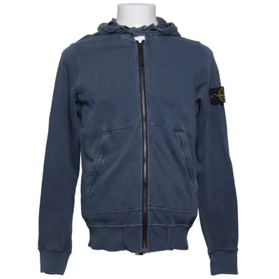 Sweat à capuche (Bleu) de Stone Island Coton