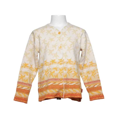 Cardigan (Jaune, Orange, Blanc) de Kenzo Jungle Acrylique, Polyamide
