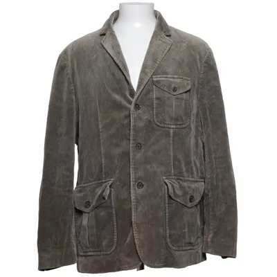 Blazer (Gris) de Polo Ralph Lauren Coton, Viscose