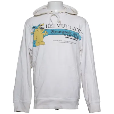 Sweat à capuche (Blanc) de Helmut Lang Coton