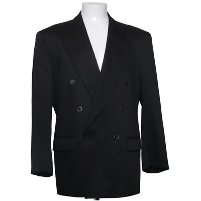 Blazer (Zwart) van Kenzo Homme Viscose, Wol