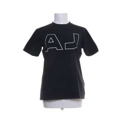 T-shirt (Zwart) van Armani Jeans Katoen, Elastaan