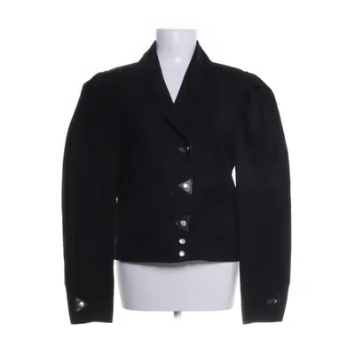 Blazer (Black) from Isabel Marant Étoile Cotton, Leather