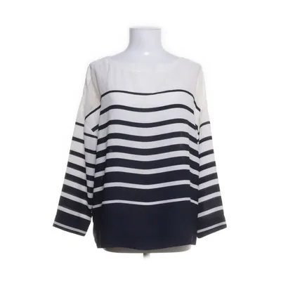 Blus (Blå, Vit) från Jean Paul Gaultier for Lindex Polyester