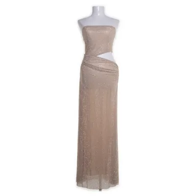 Evening gown (Beige) from Meshki Elastane, Polyamide