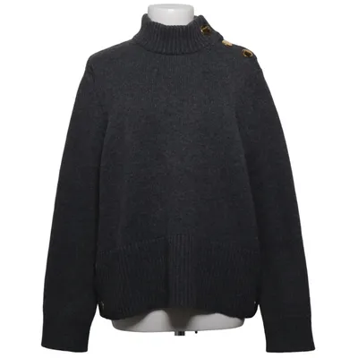 Turtleneck (Grå) fra Mulberry Polyester, Uld