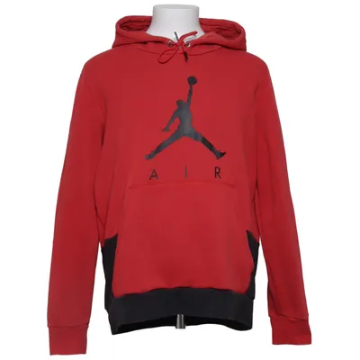 Capuchon sweater (Rood, Zwart) van Jordan Katoen, Polyester