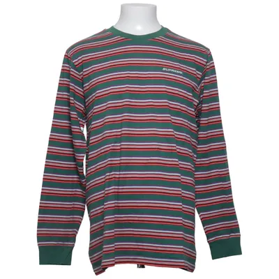 Langærmet t-shirt (Grøn, Flerfarvet) fra Supreme Bomuld