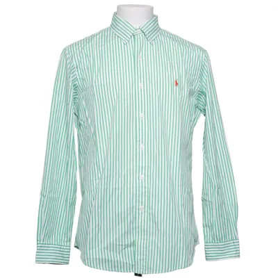 Button down shirt (Green, White) from Polo Ralph Lauren Cotton