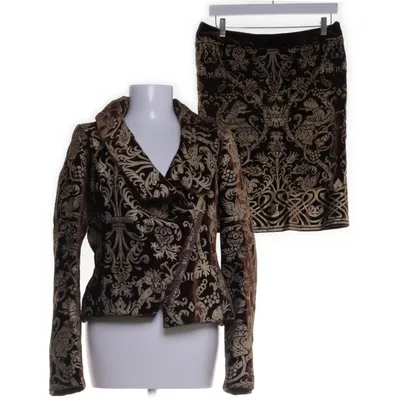 Dräkt (Brun, Guldfärgad) från Roberto Cavalli Silke, Viskos