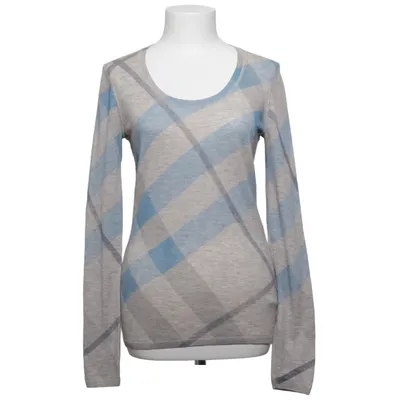 Sweater (Grå, Blå) fra Burberry Brit Kashmir, Merinould