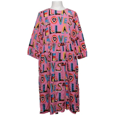 Klänning (Rosa, Flerfärgad) från Stella McCartney Kids Lyocell