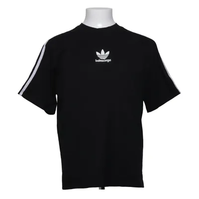 T-shirt (Noir, Blanc) de Balenciaga x Adidas Coton, Élasthane