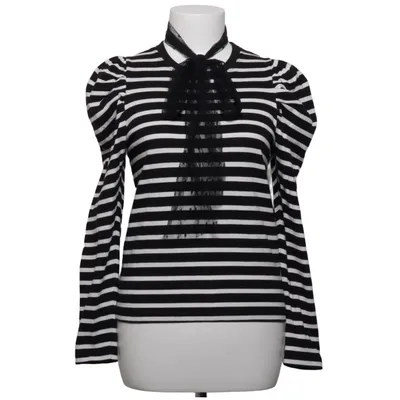 Sweater (Black, White) from Red Valentino Cotton, Polyamide