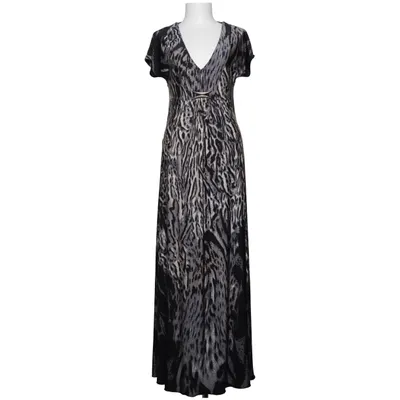 Maxikjole (Sort, Grå, Hvid) fra Roberto Cavalli Elastan, Viscose
