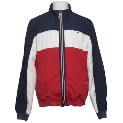 Blouson (Bleu, Rouge, Blanc) de Tommy Hilfiger Denim Coton, Polyester